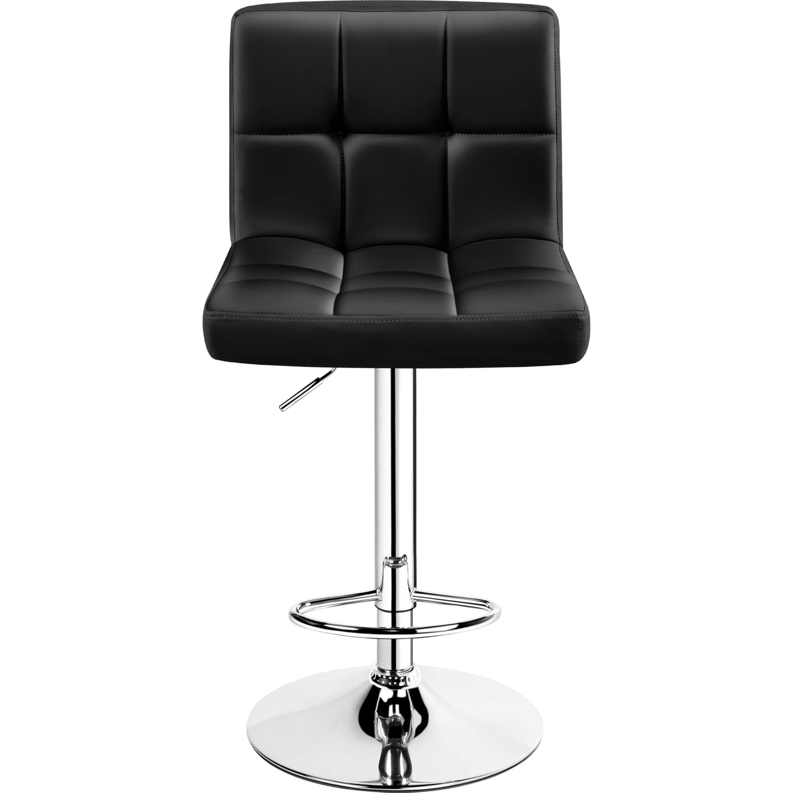 Home Bar Seating - Modern Adjustable Bar Stools, PU Leather