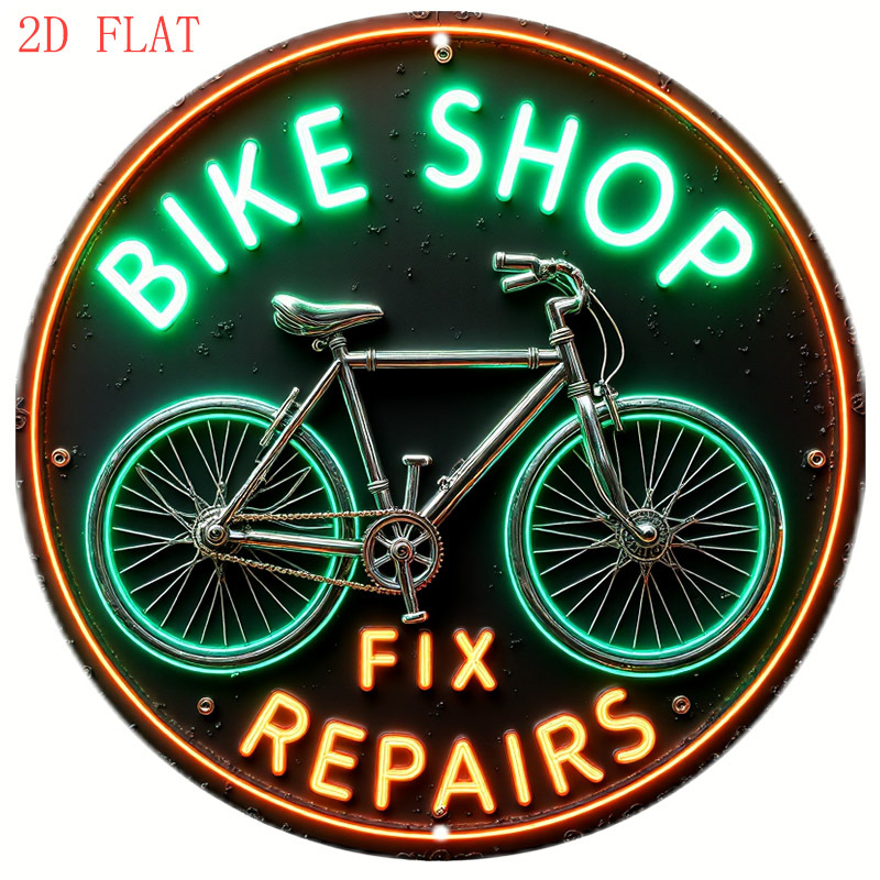 Home Bar Cafe - CIFBUY Retro Neon Bicycle Shop Sign