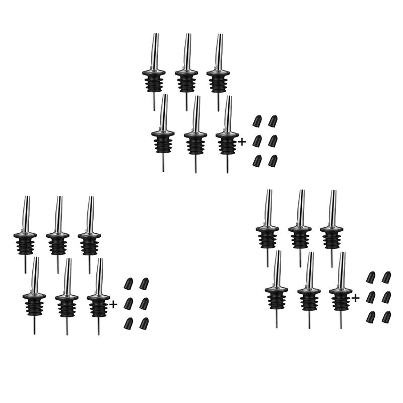 A25F-18Pc Stainless Steel Pour - огляд і ціна Speed Pourer Cap