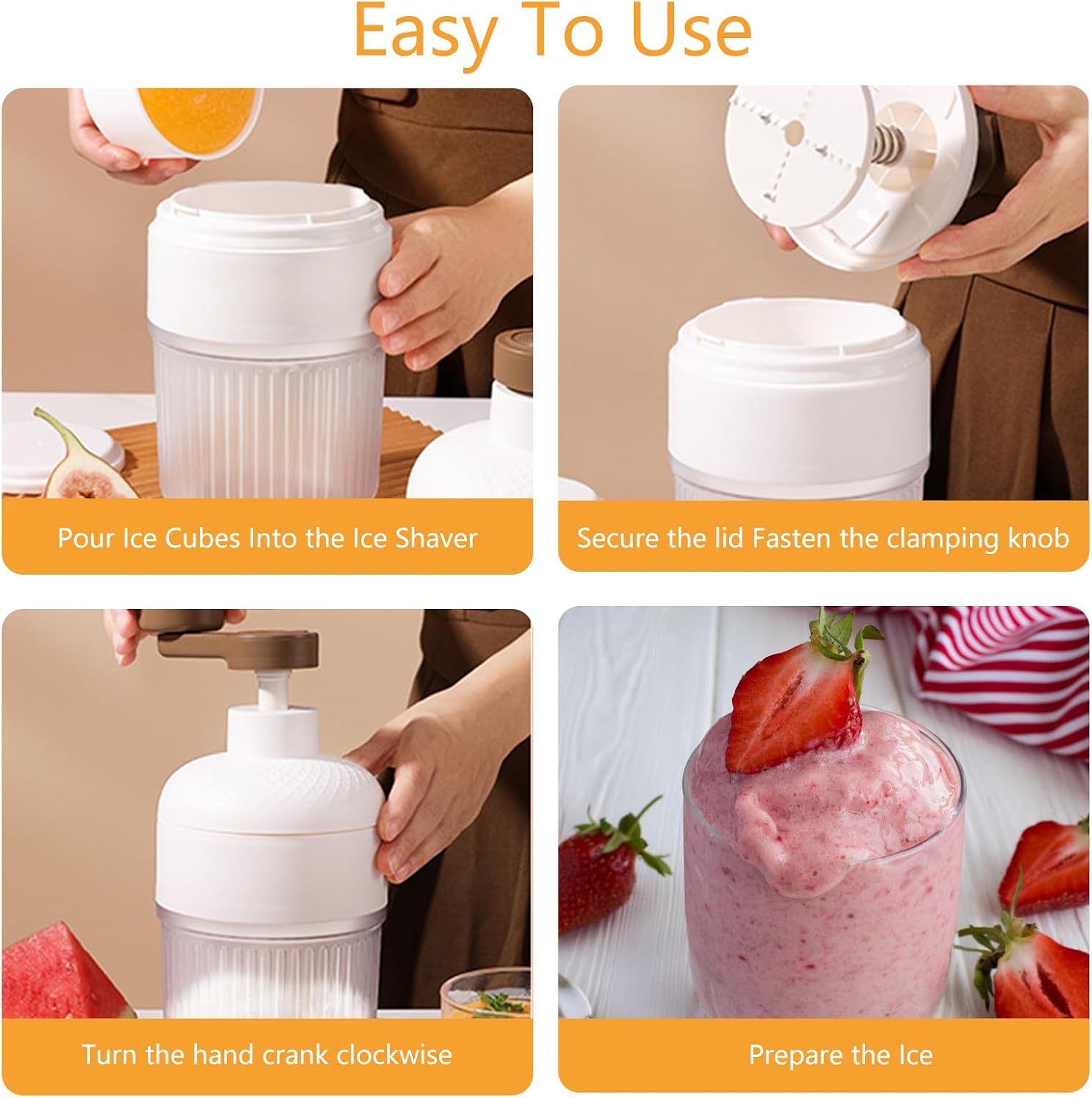 Portable Manual Ice Shaver Sno - огляд і ціна Home Barber