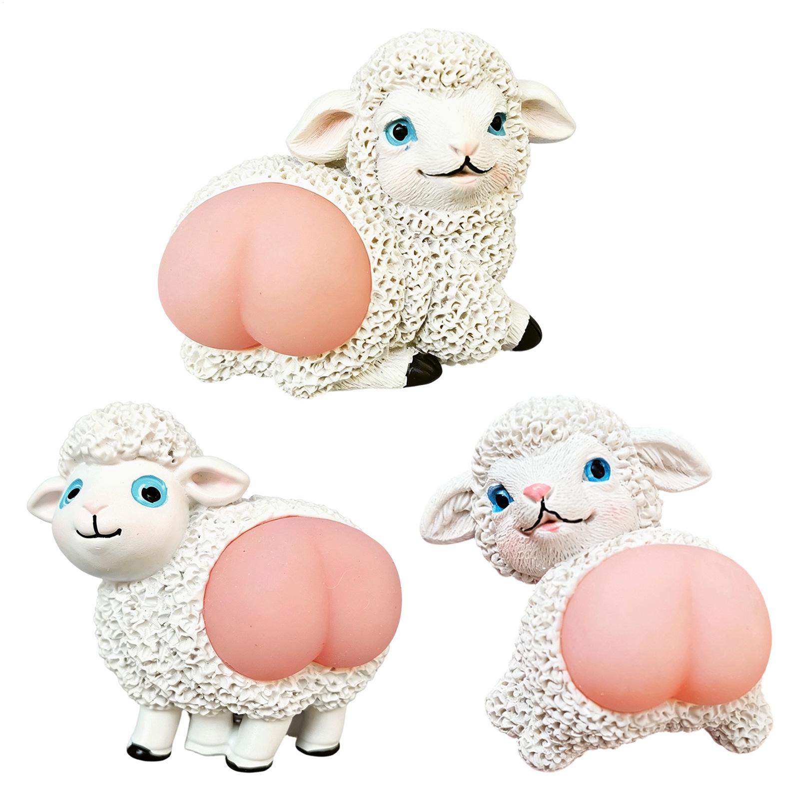Cute Sheep Shape Squeeze Butt  - огляд і ціна Home Bar And Fridge