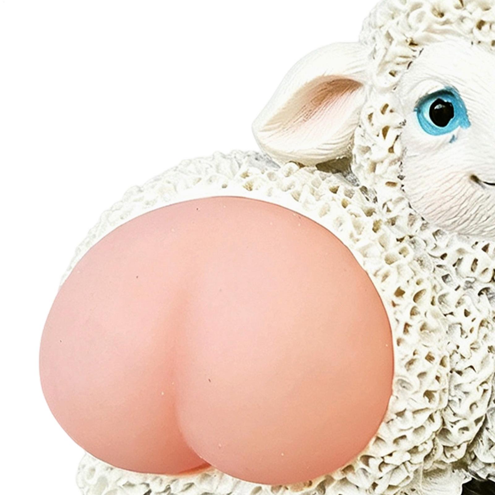 Cute Sheep Shape Squeeze Butt  - огляд і ціна Home Bar And Fridge