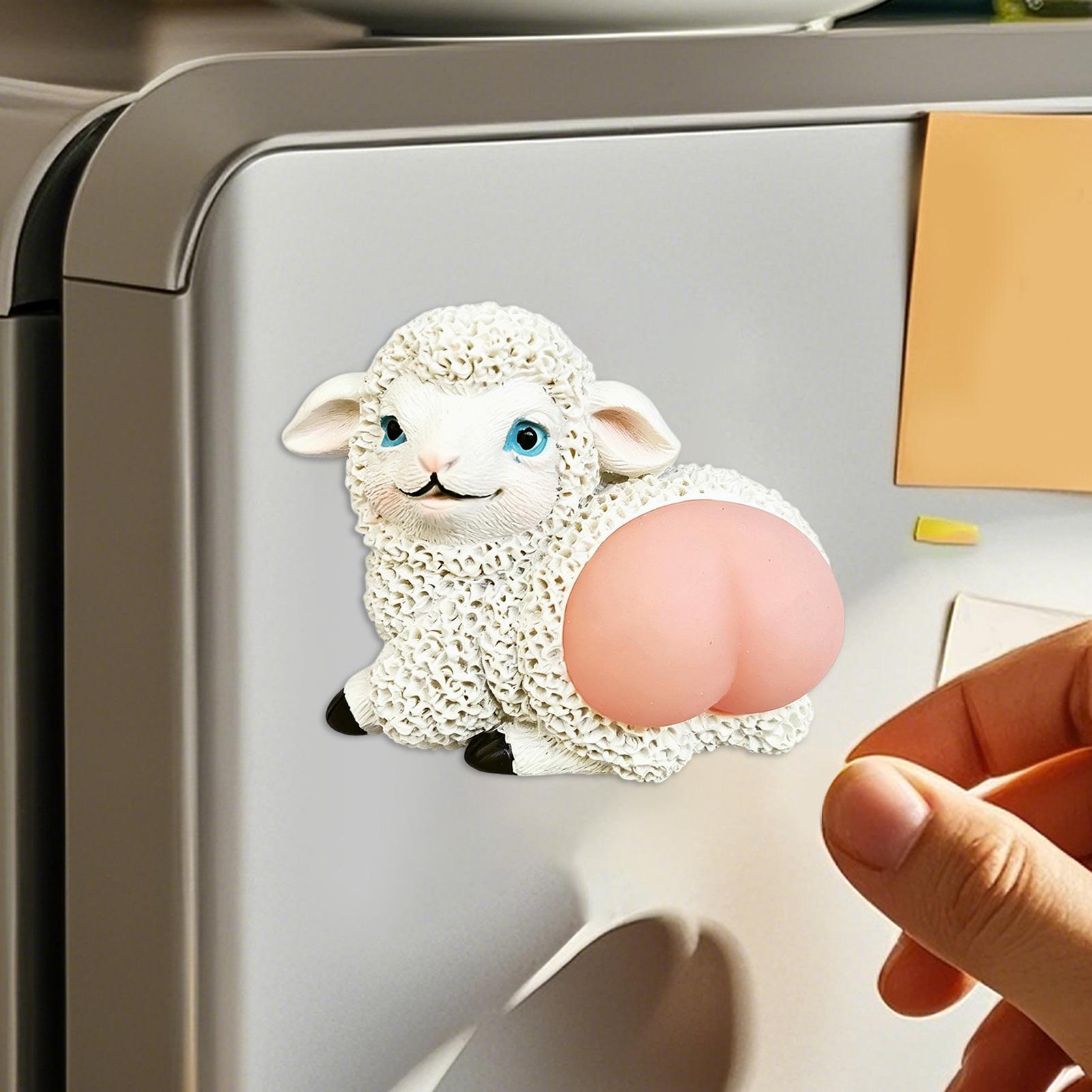 Cute Sheep Shape Squeeze Butt  - огляд і ціна Home Bar And Fridge