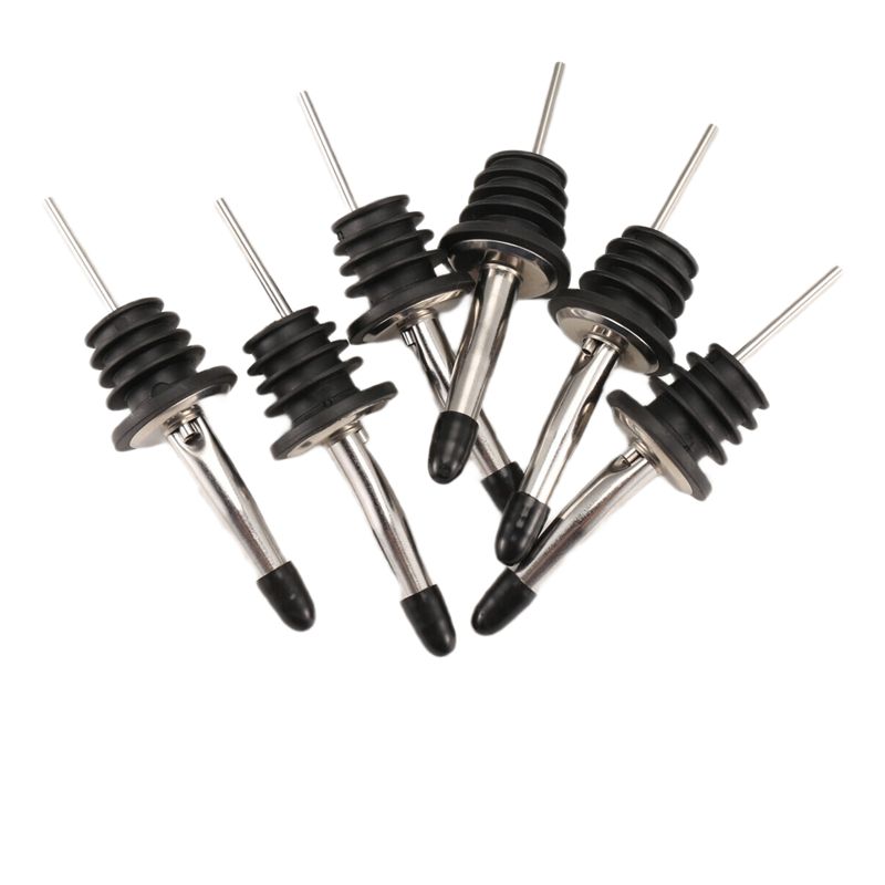 6Pcs Stainless Steel Pourers,S - огляд і ціна Speed Pourer Cap