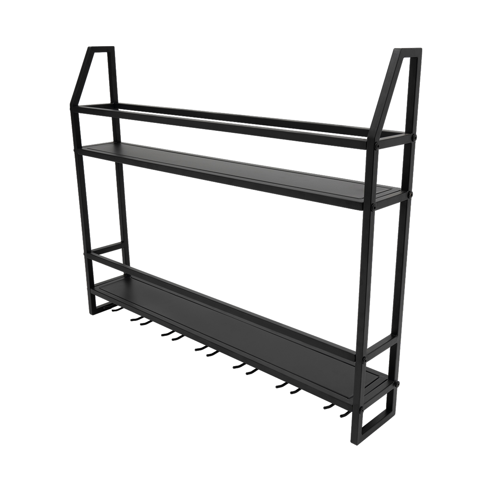 Double-layer Wine Rack Wall-Mo - огляд і ціна Home Bar Setup