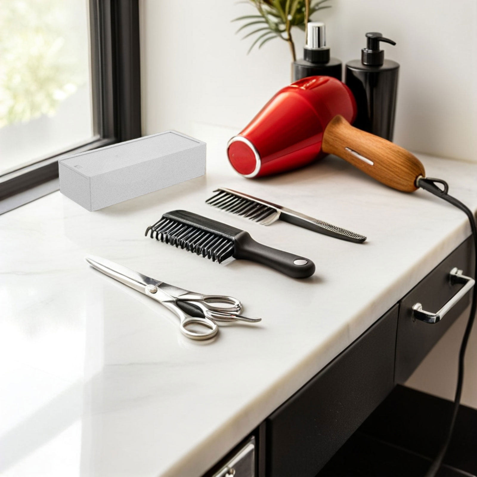 White Double Compartment Blade - огляд і ціна Home Barber