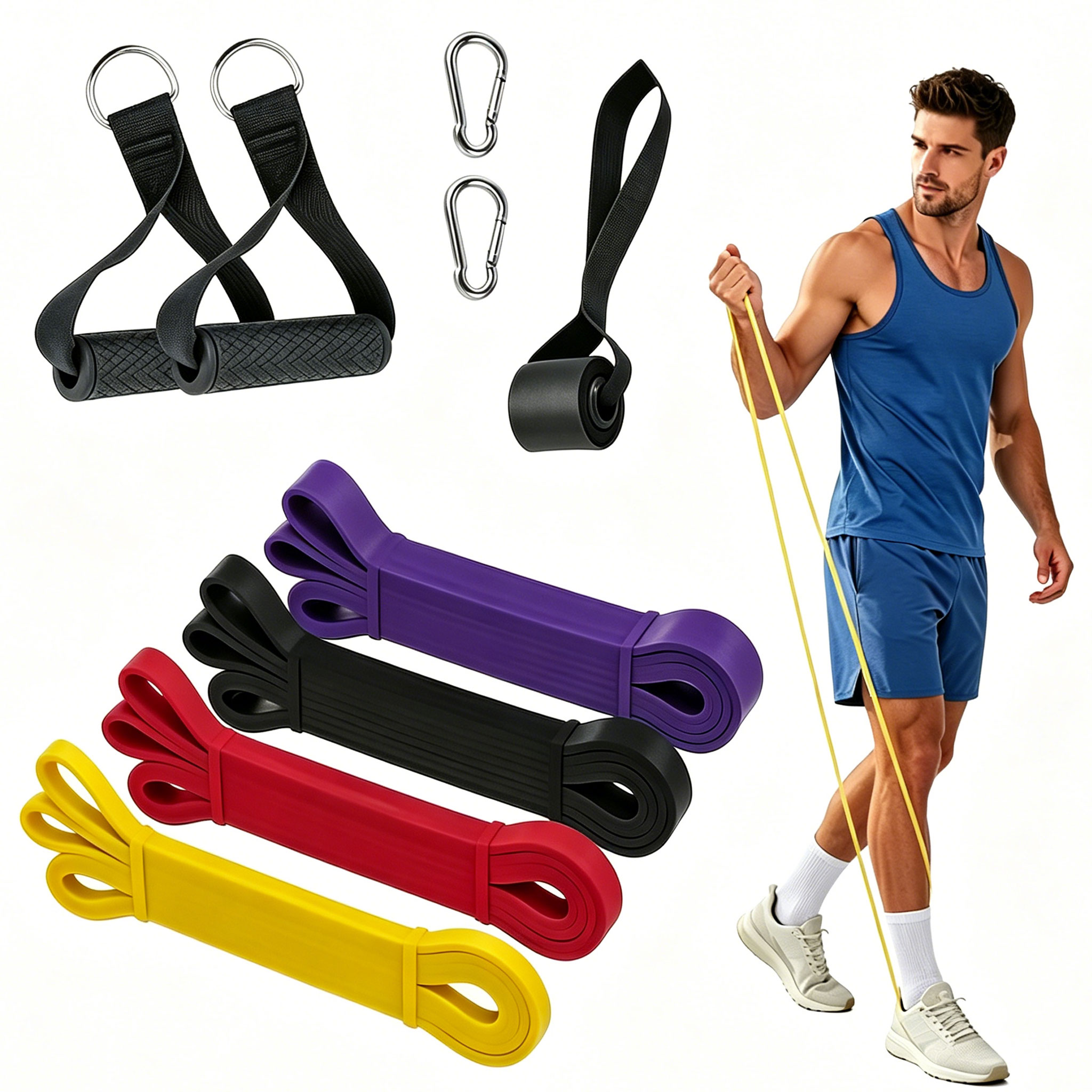 Men's Pull-Up Power Band Set,  - огляд і ціна Home Bar Setup