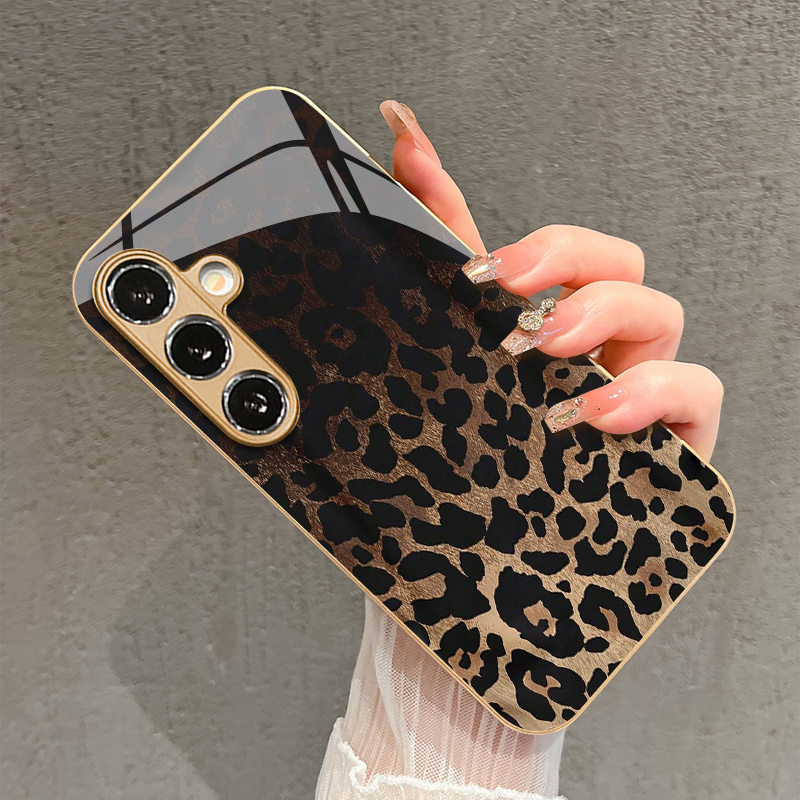 Retro Leopard Print 2D Phone C - огляд і ціна Old Fashioned Glass